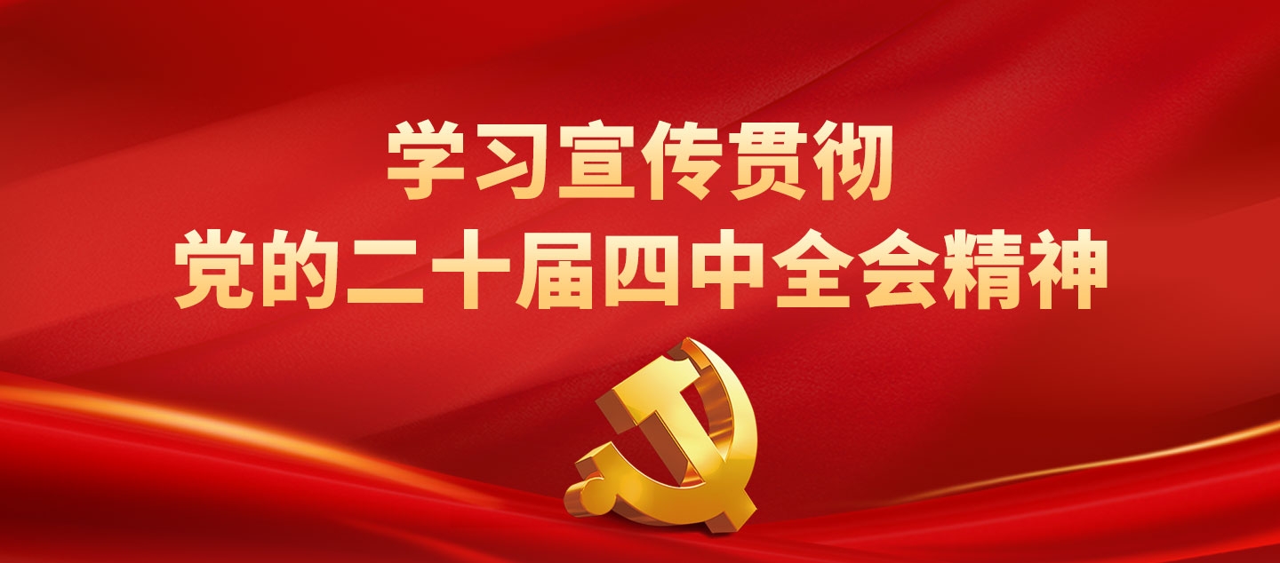 学习宣传贯彻党的二十届四中全会精神